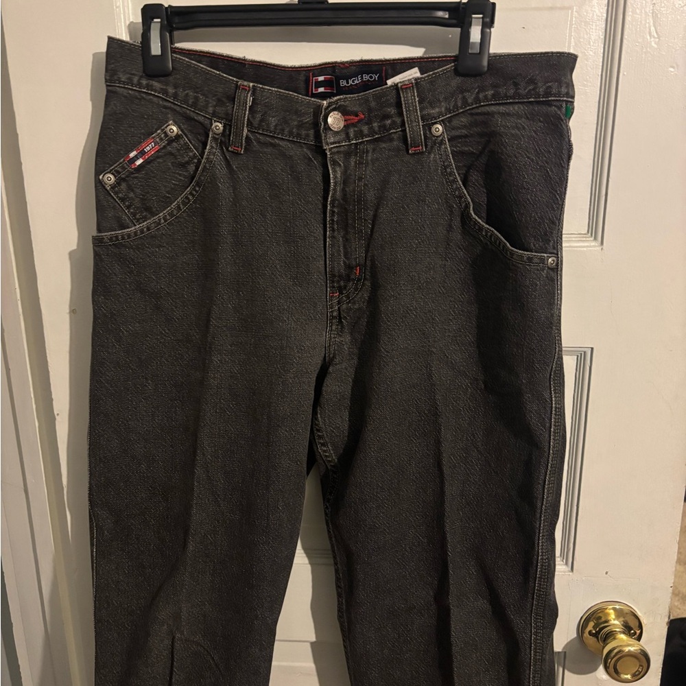 Bugle Boy Men's Gray Relaxed Jeans